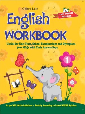 cover image of en - English Workbook Class 1